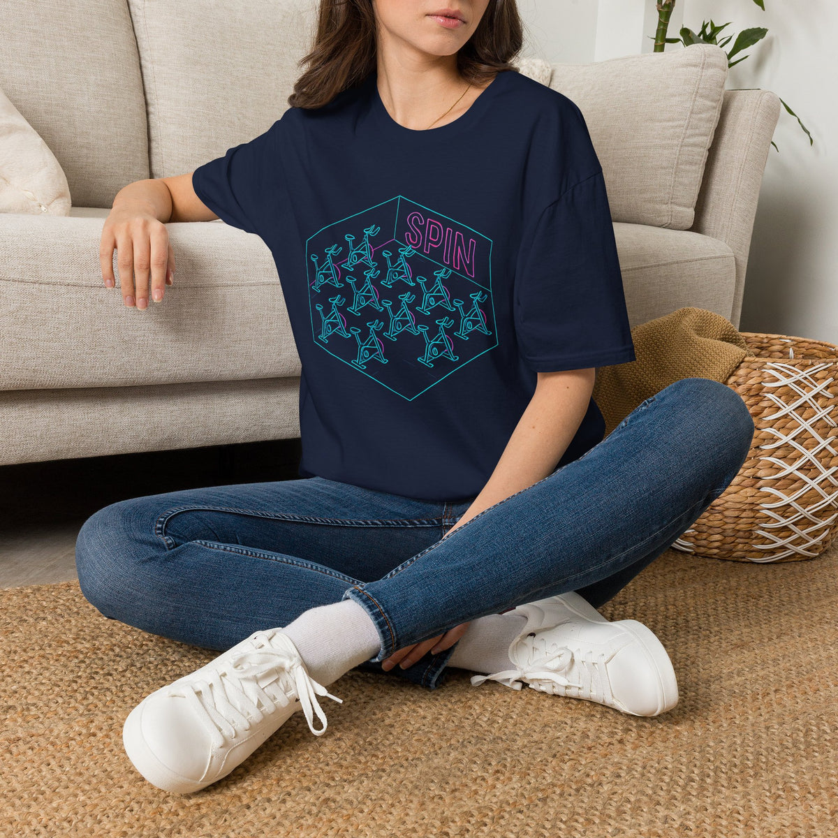 Neon spin bikes T-Shirt