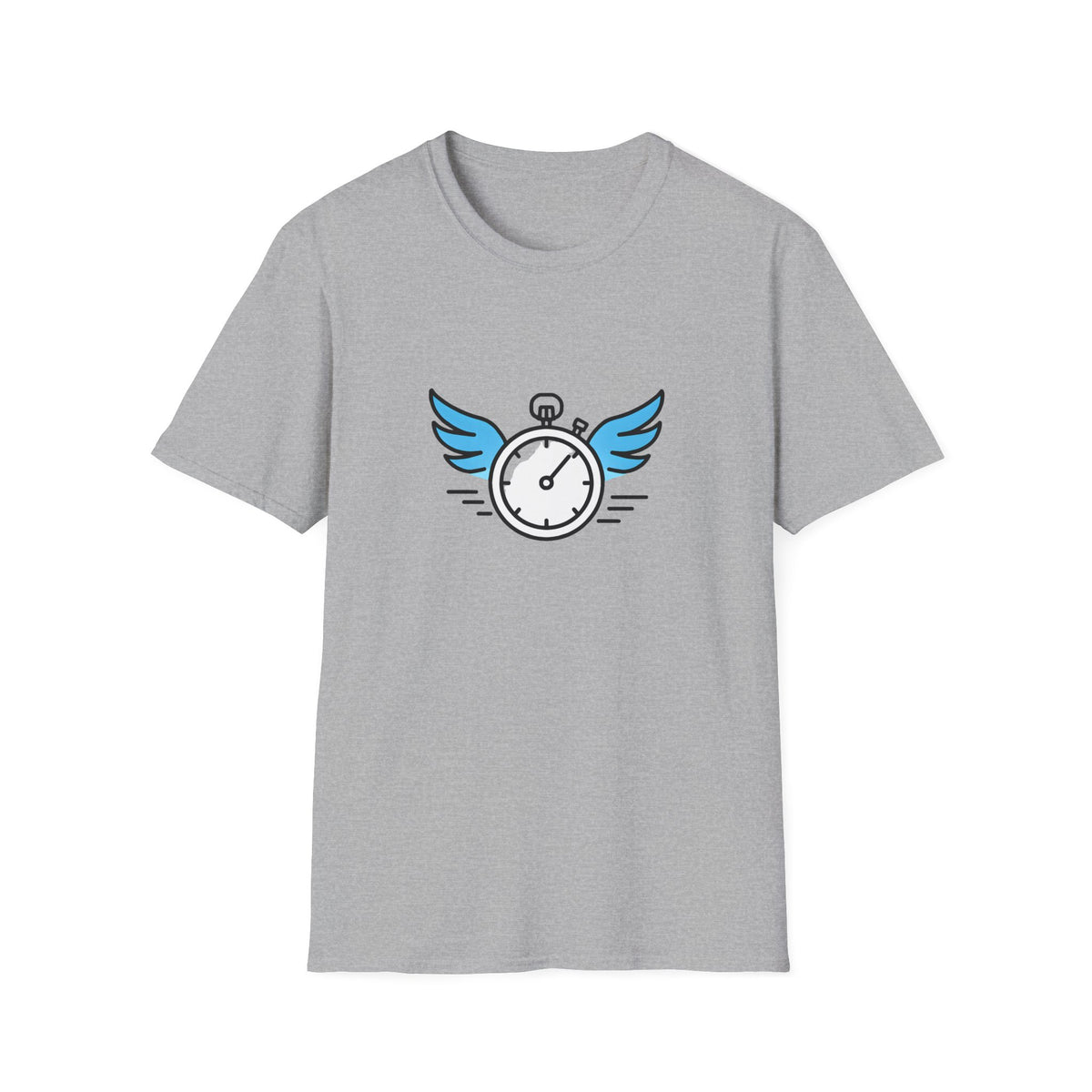 Clock with Wings T-Shirt