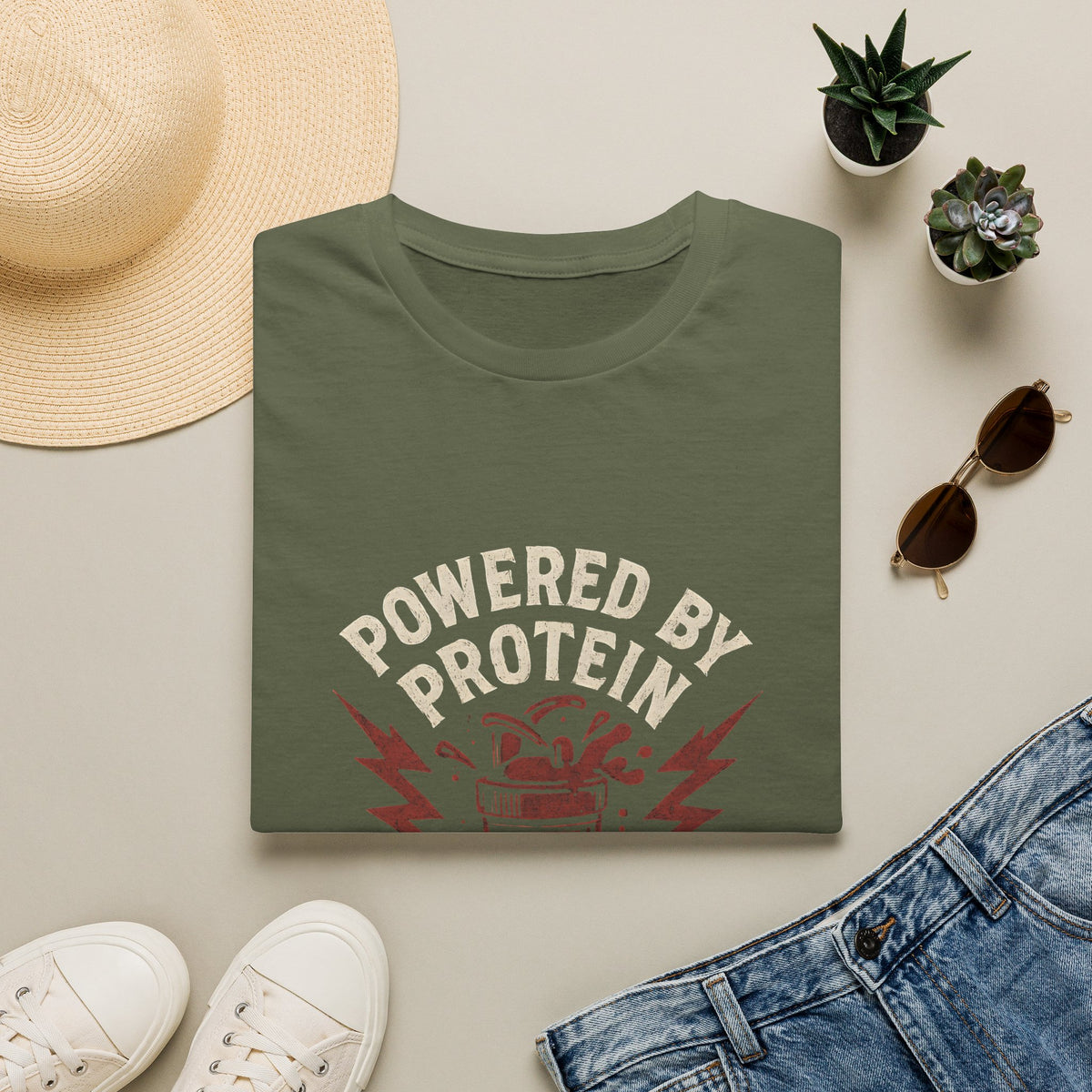 Powered by Protein T-Shirt