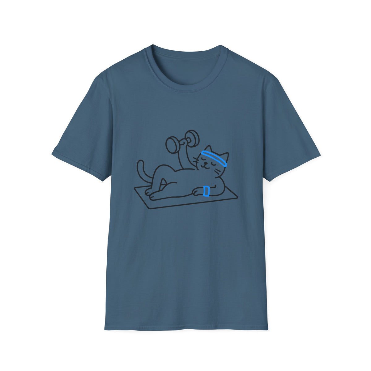 Glowing blue arcs T-Shirt
