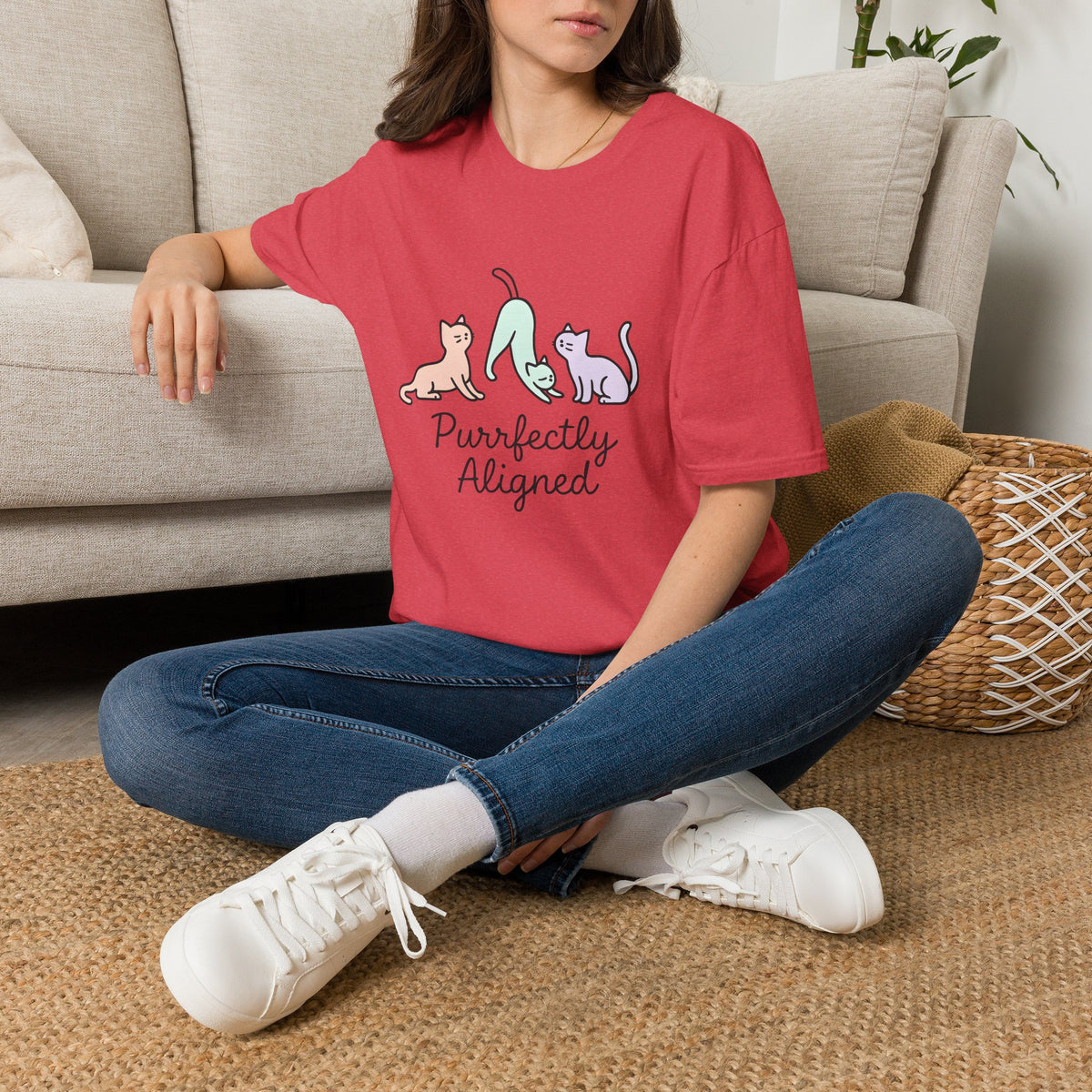 Purrfectly Aligned Cats T-Shirt