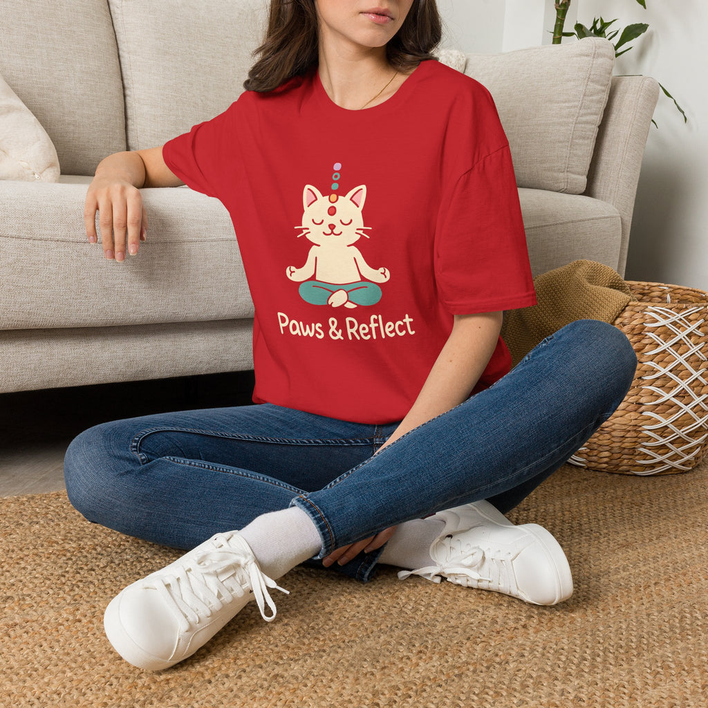 Chakra Cat Meditation T-Shirt
