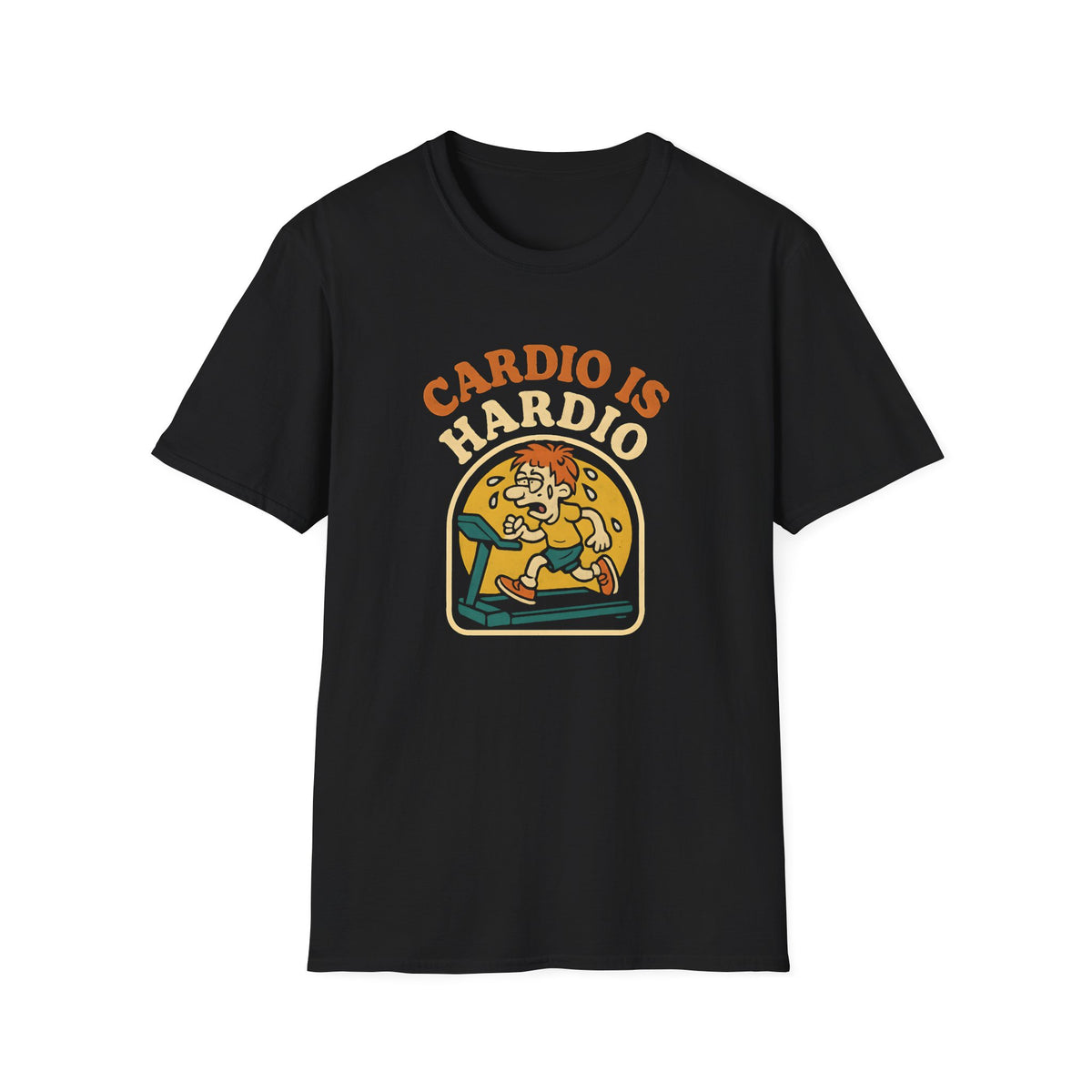 Cartoon Treadmill Cardio T-Shirt