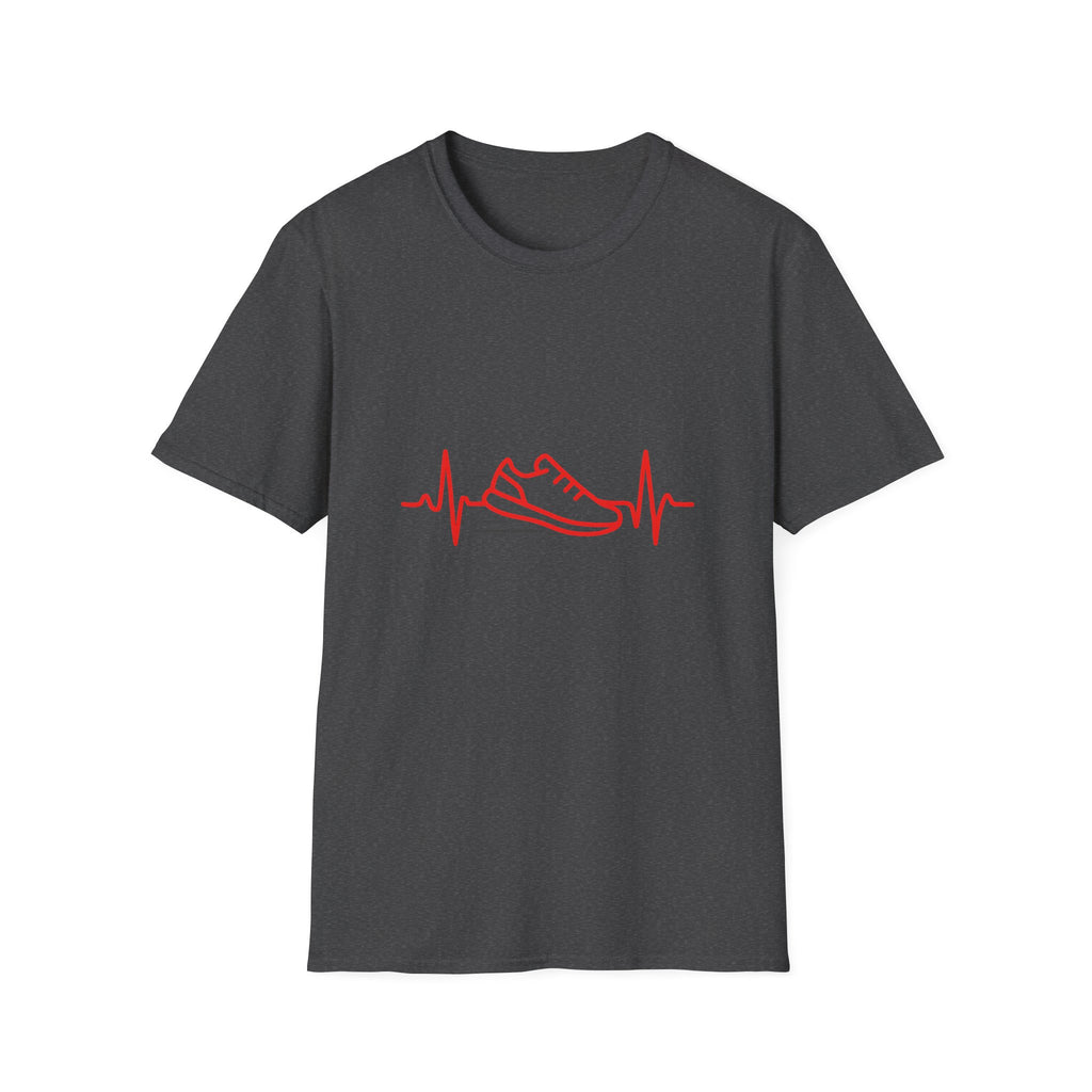 Sneaker Heartbeat Illustration T-Shirt