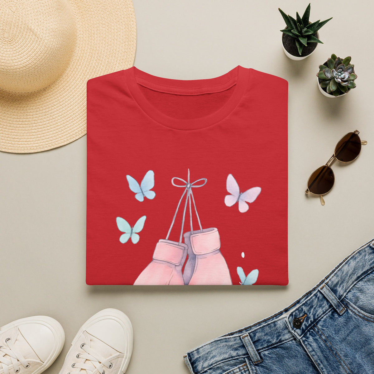 Pink boxing gloves T-Shirt