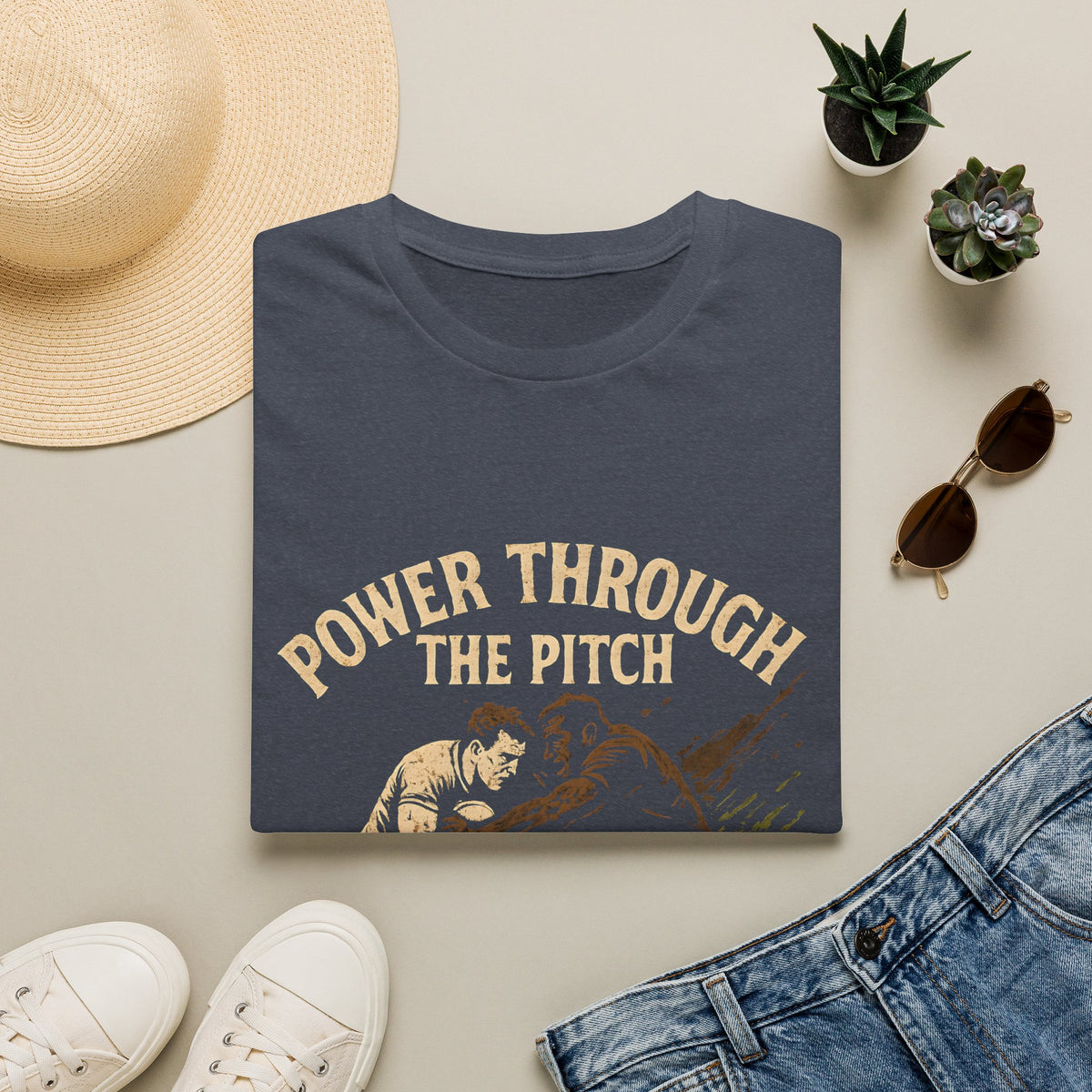 Power Through The Pitch T-Shirt