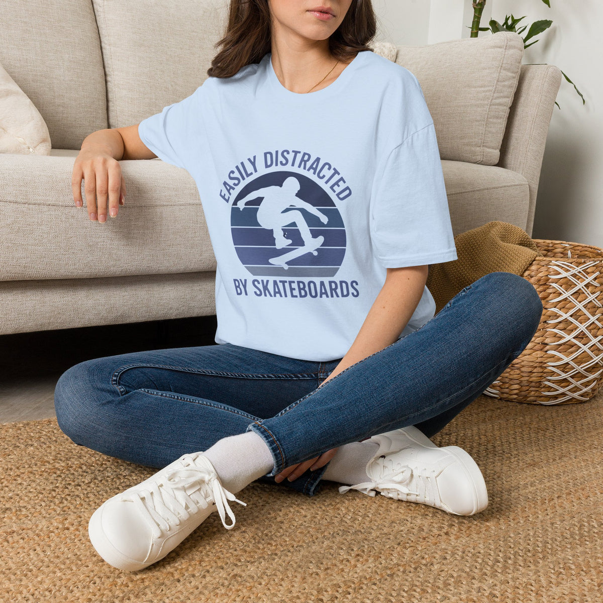 Easily Distracted by Skateboards T-Shirt