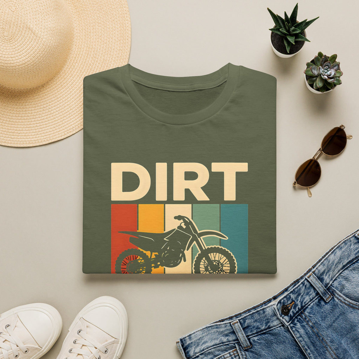 Dirt Bikes Kick Dust T-Shirt