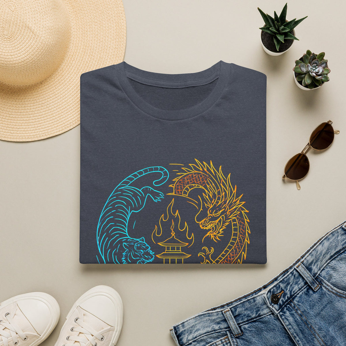 Dragon Circle Temple T-Shirt