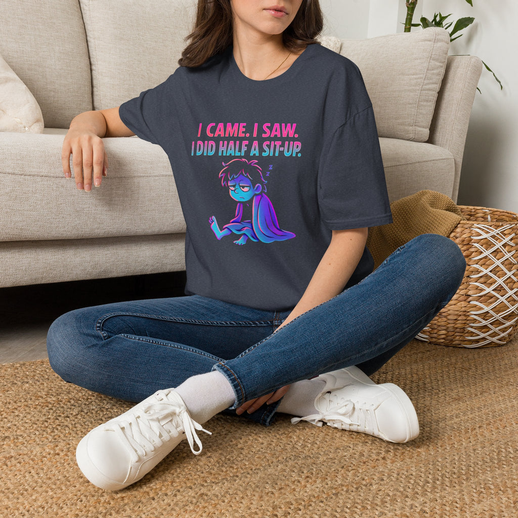 Exhausted Sit-Up Attempt T-Shirt