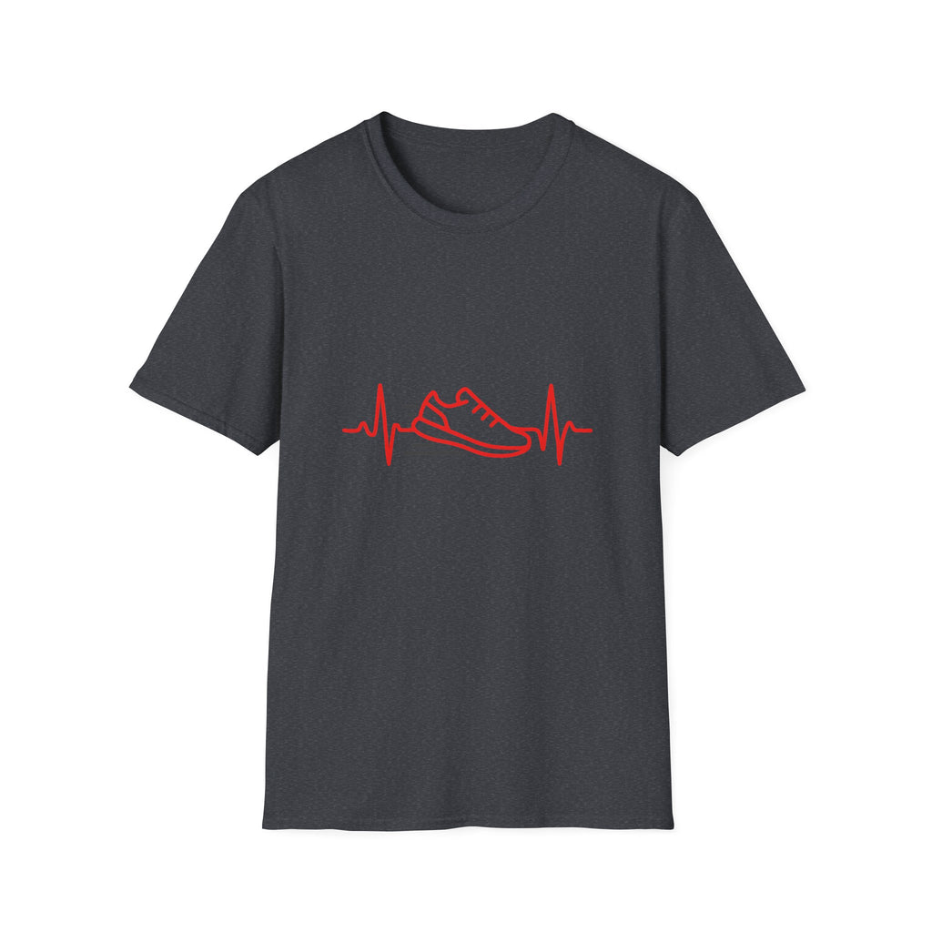 Sneaker Heartbeat Illustration T-Shirt