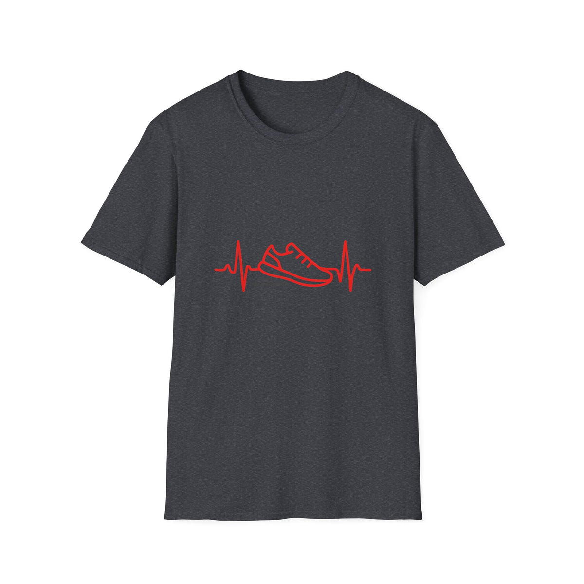 Sneaker Heartbeat Illustration T-Shirt