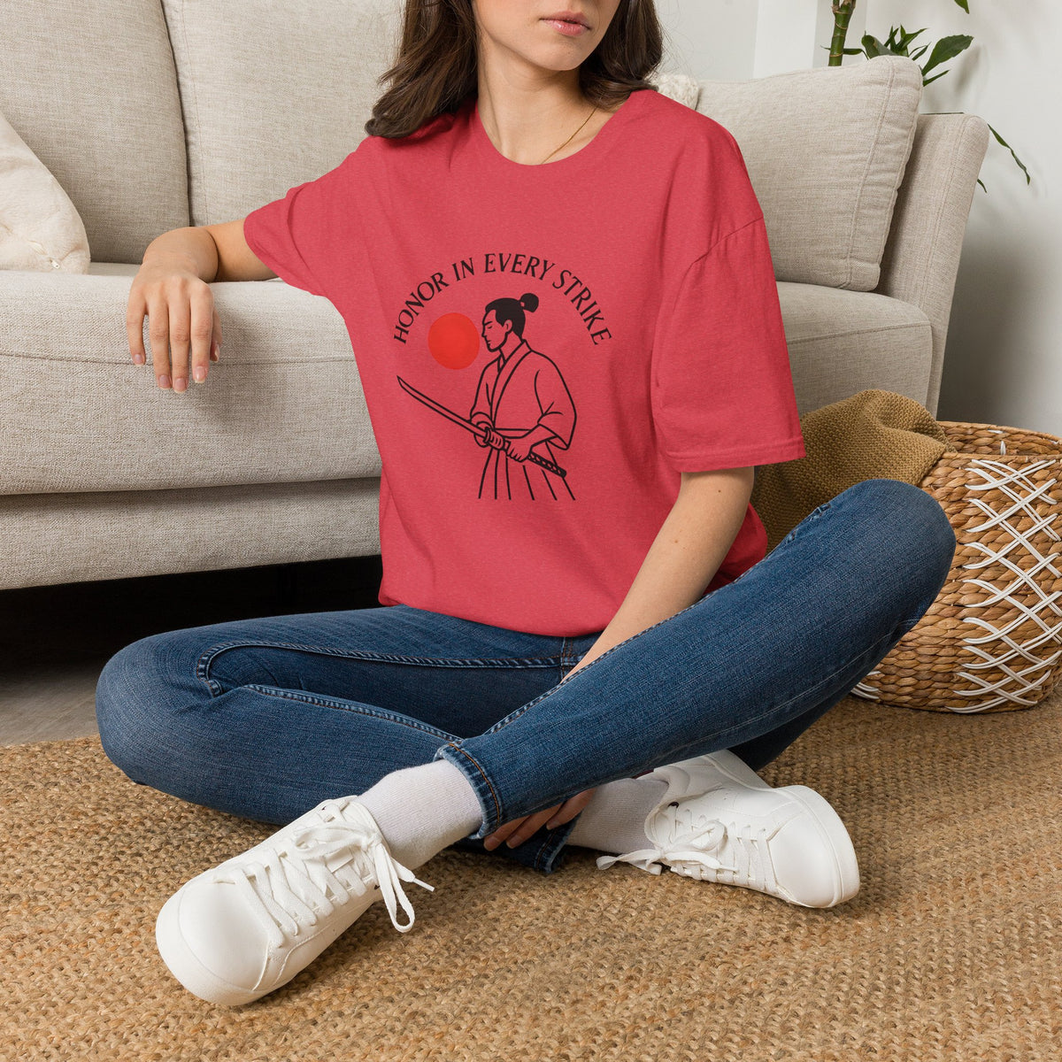 Samurai with sword T-Shirt