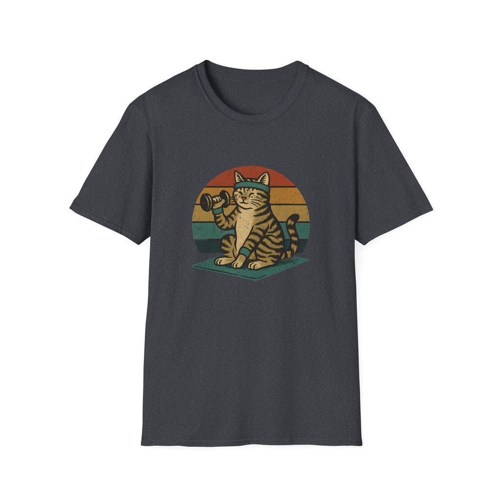Cat lifting weights T-Shirt