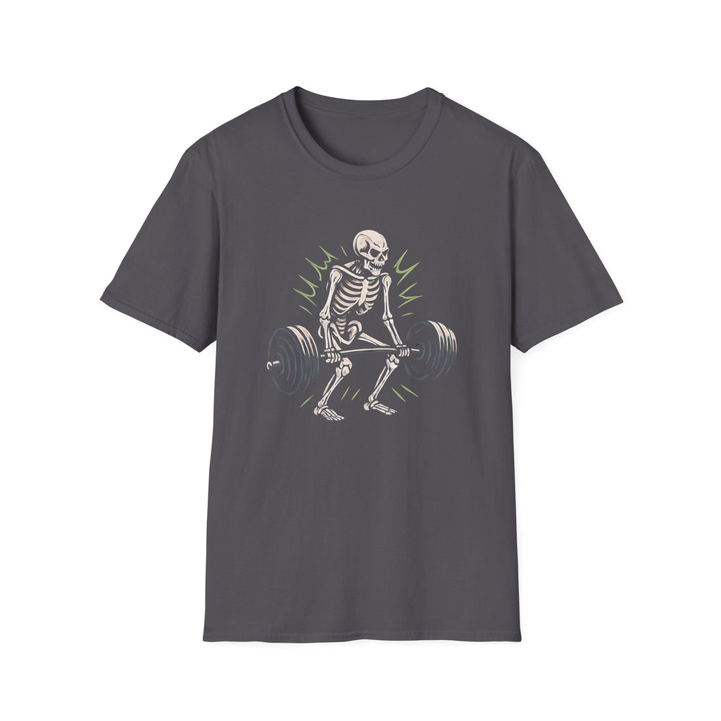 Skeleton Lifts Barbell T-Shirt