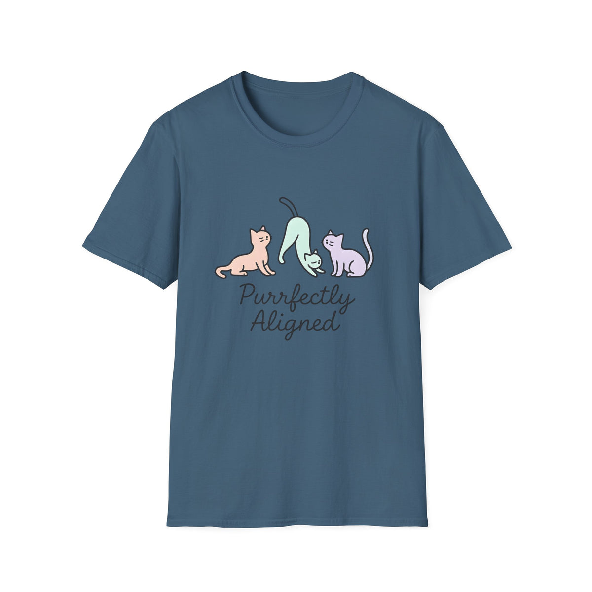 Purrfectly Aligned Cats T-Shirt