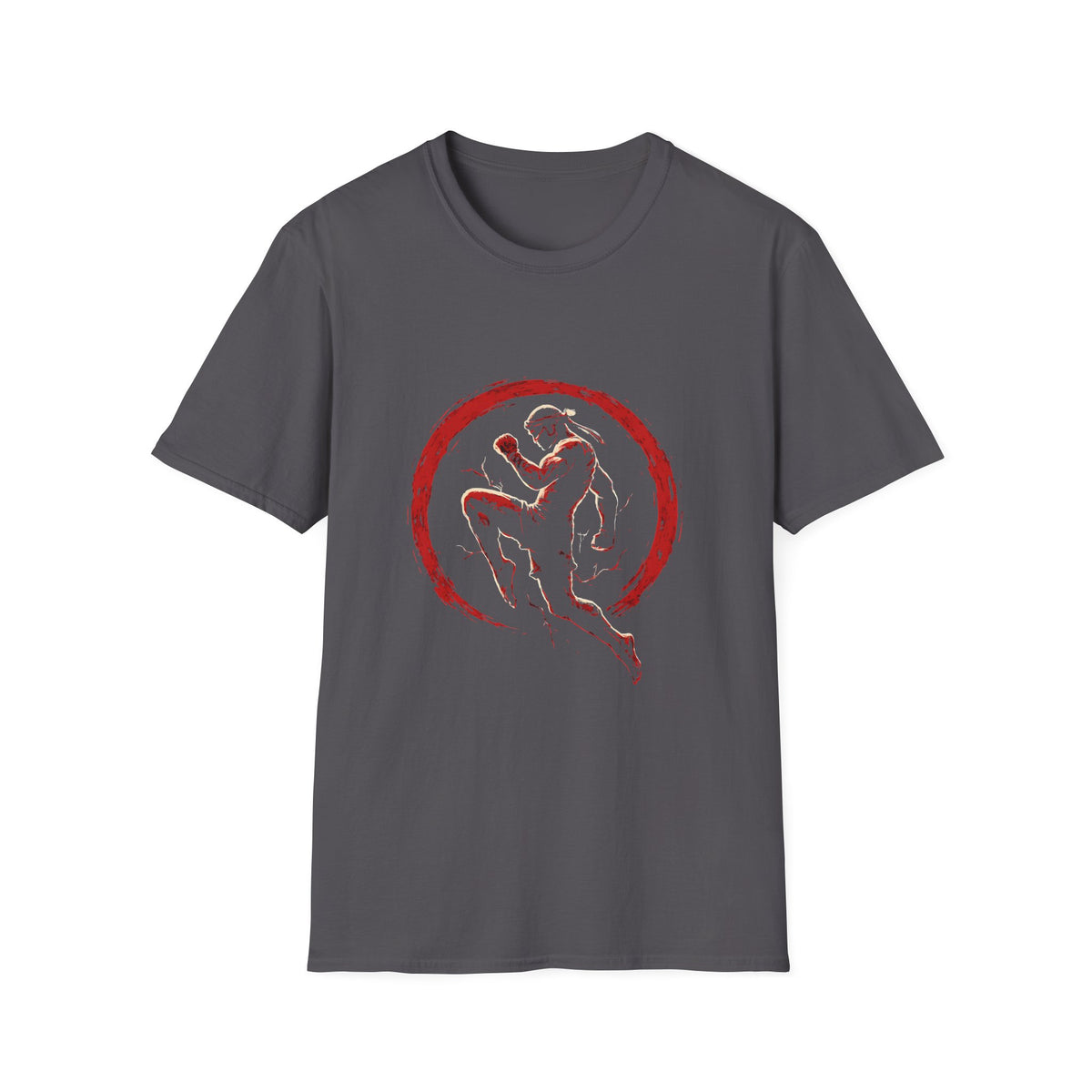 Red Circle Fighter T-Shirt