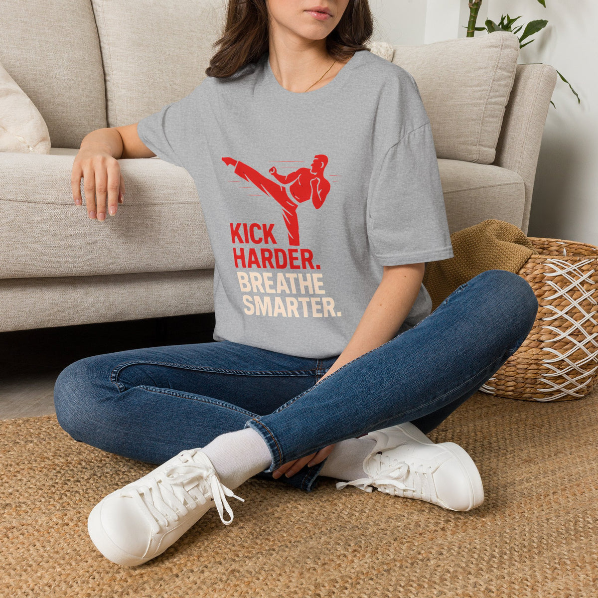 Kick Harder Breathe Smarter T-Shirt