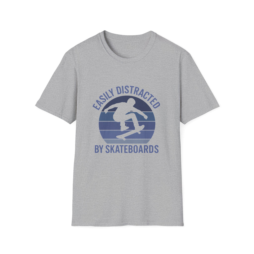 Easily Distracted by Skateboards T-Shirt