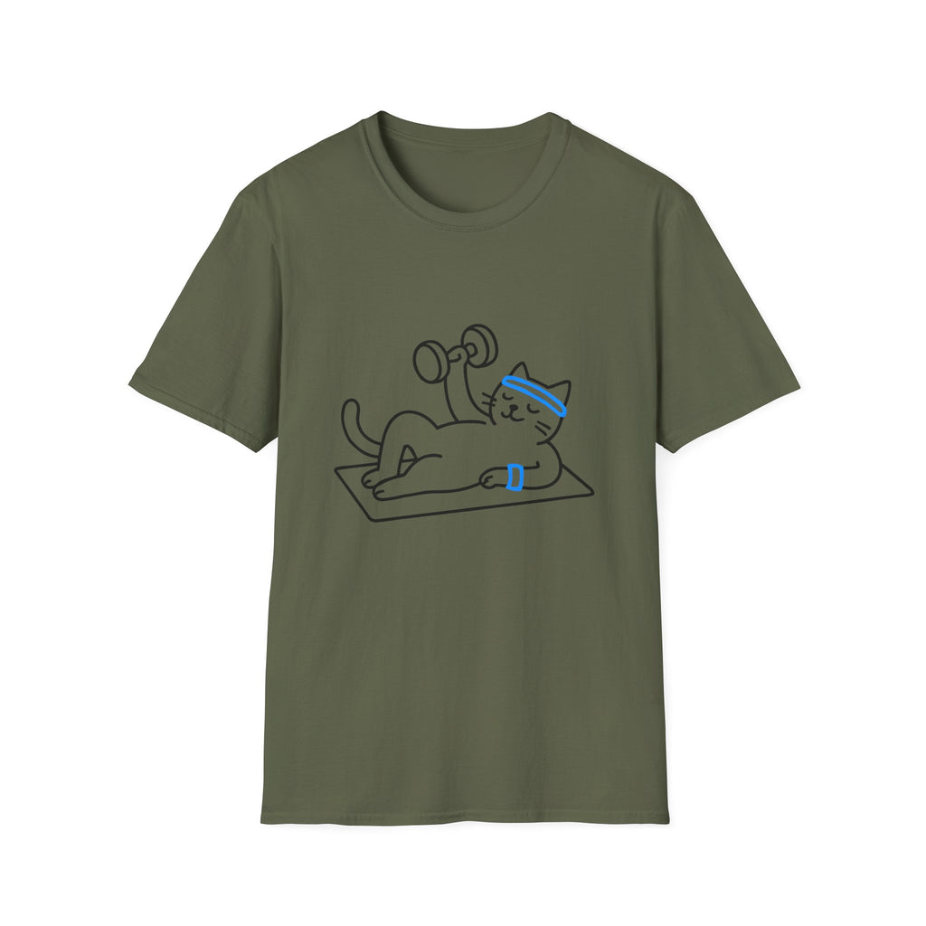 Glowing blue arcs T-Shirt