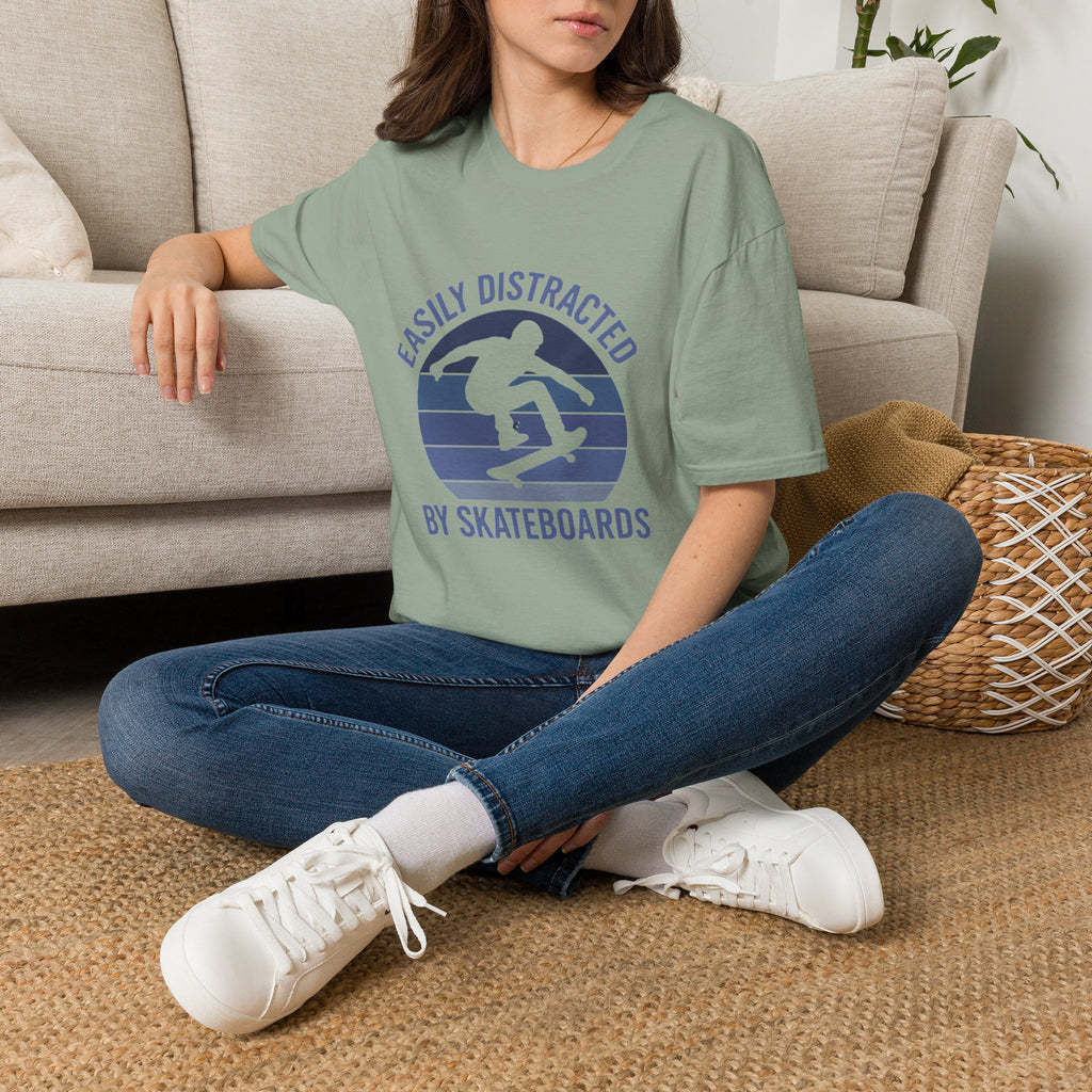 Easily Distracted by Skateboards T-Shirt